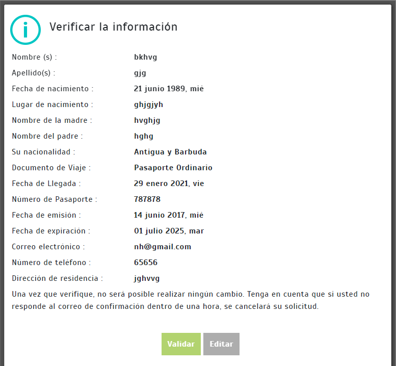 formulario-de-solicitud-de-visa-de-turquía-verificar-información