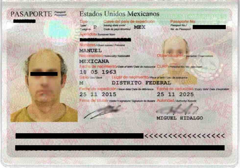 mexico citizens passport (Turkey e Visa)